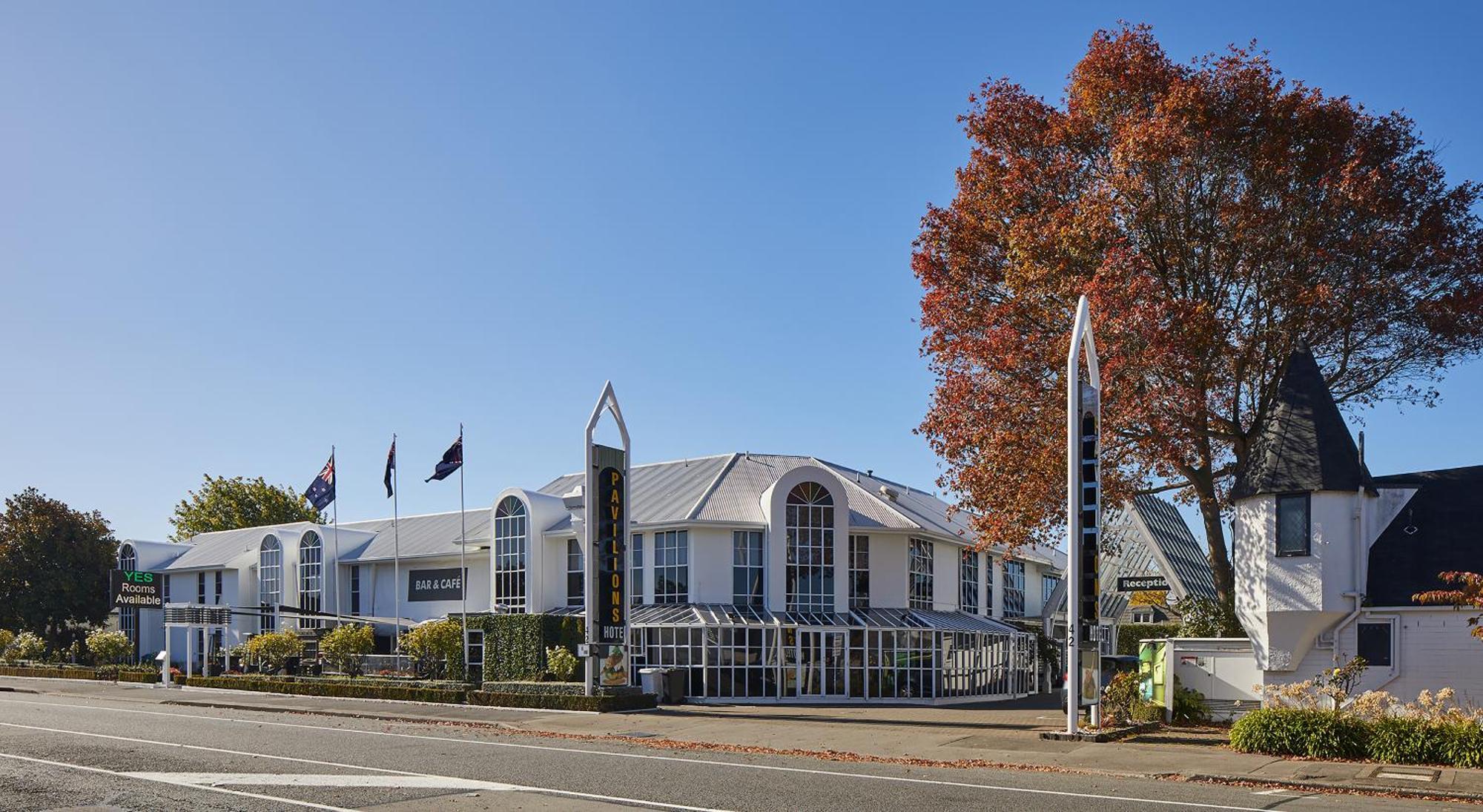 Pavilions Hotel Christchurch Exterior foto